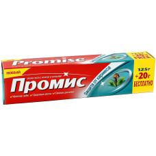 Зубная паста - защита от кариеса, 125г +20г (ПРОМИС/Promise)