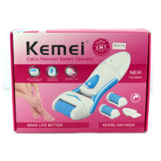 Электрическая роликовая пилка Kemei KM-2502X 3в1